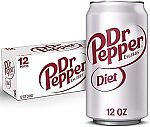 12-pack 12 fl oz Dr Pepper Soda (Various) $4.68