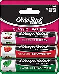 3-Count 0.15-Oz ChapStick Lip Balm Set (Classic Collection) $2.29
