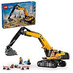 LEGO City Yellow Construction Excavator Toy Digger 60420 $36