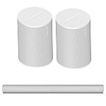 Sonos Arc Premium Smart Soundbar with 2x Era 100 Wireless Bluetooth Speaker $799