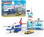 720-Piece MAX Adventure Airport Building Bricks Playset $13