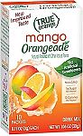 10-Pack 0.11-Oz True Citrus Drink Mix (Orange, Mango) $2.17