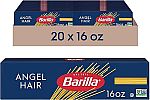 20-pack 16 Oz Barilla Angel Hair Pasta $15.58