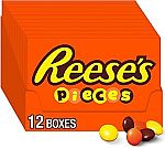 12-Count REESE'S PIECES Peanut Butter in a Crunchy Shell 4 Oz $7.66