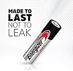 24-Count Energizer Max AA Alkaline Batteries $12.34