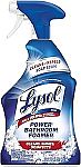 32-Oz Lysol Power Bathroom Foamer Cleaning Spray (Island Breeze) $2.83