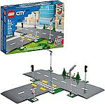 112-Piece LEGO City Road Plates Building Set (60304) $13.59