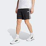 adidas men Train Essentials Piqué 3-Stripes Training Shorts $8 + Free Shipping