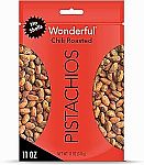 11-Oz Wonderful Pistachios No Shells (Chili Roasted) $10