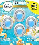 4-Count Febreze Bathroom Air Freshener $5.50