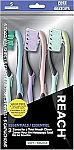 6-Count REACH Essentials Toothbrush w/Caps $2.90