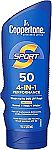 7-Oz Coppertone SPORT Sunscreen SPF 50 Lotion $4.75