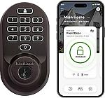 Kwikset Halo Wi-Fi Smart Lock, Keyless Entry Door Deadbolt $54