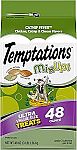 48 Oz Temptations MixUps Catnip Fever Flavor Crunchy and Soft Cat Treats $8