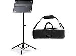 Hola! Music HM-MS+ Professional Folding Orchestra Sheet Music Stand & Carry Bag $18