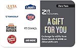 $200 Zift Zillions of Gifts Virtual Gift Card $175
