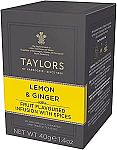 20-Ct Taylors of Harrogate Lemon & Ginger Herbal Tea $1.91