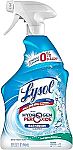 32-Oz Lysol Bathroom Disinfecting Spray Cleaner w/ Hydrogen Peroxide $3.21