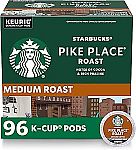 96-Count Starbucks K-Cup Coffee Pods $39.65 + Free Shipping