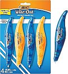 4-Pack BIC Wite-Out Brand Exact Liner Correction Tape $6.64