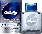 3.3 fl oz Gillette Series Cool Wave After Shave Lotion for Men $3.80