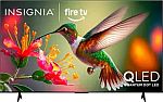 75" Insignia Class QF Series QLED 4K UHD Smart Fire TV $380
