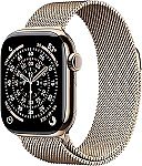 Apple Watch Series 11 [GPS + Cellular 42mm] Titanium Case with Milanese Loop Smartwatch $629.1
