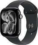 Apple Watch Series 11 [GPS + Cellular 46mm] Aluminium Case w/ Sport Band Smartwatch $399
