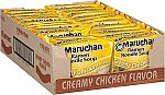 24-Pack 3-Oz Maruchan Instant Ramen Noodles (Creamy Chicken) $4.32