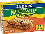 24-Bar Nature Valley Crunchy Granola Bars, Peanut Butter $2