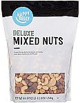 44 oz Amazon Brand - Happy Belly Deluxe Mixed Nuts $15