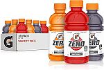 Pack 12 fl oz Gatorade G Zero Sports Drink Variety Pack $8.60 and more