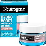 0.5-Oz Neutrogena Hydro Boost Hyaluronic Acid Lip Balm $7