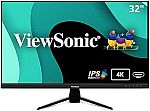 ViewSonic VX3267U-4K 4K 32“ Monitor $224.47