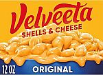 12-Oz Velveeta Shells & Cheese Original Shell Pasta & Cheese Sauce $1
