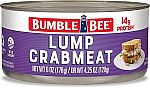 Bumble Bee Lump Crab Meat, 6 oz Can $3