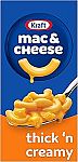 7.25 oz Kraft Thick 'n Creamy Mac & Cheese Macaroni and Cheese $0.80