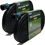 2-Pack 75' Flat Soaker Garden Hose $18.90