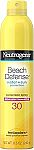 8.5-Oz Neutrogena Beach Defense Sunscreen Spray SPF 30 $5.73