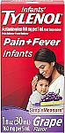Infants' Tylenol Oral Suspension Liquid Medicine 1 Fl Oz $2.84