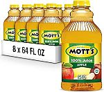 6-pack 64 fl oz Mott's 100% Original Apple Juice $15.20