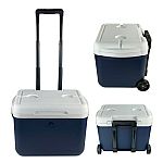 Ozark Trail 30 Quart Capacity Hard Side Wheeled Cooler $24.88