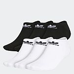 adidas men Trefoil No-Show Socks 6 Pairs $6.70 and more