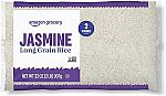Amazon Grocery, Jasmine Long Grain Rice, 2 Lb $2.36