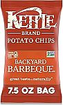 7.5-Oz Kettle Brand Potato Chips (Backyard Barbeque) $2