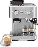 KitchenAid Semi Automatic Espresso Machine with Burr Grinder $440