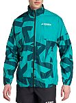 adidas Men's Terrex Printed Trail Running Wind Jacket $40 + Free Shipping