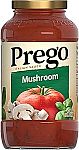 24-Oz Prego Mushroom Pasta Sauce $1.20