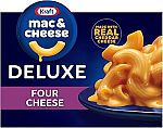 14-Oz Kraft Deluxe Four Cheese Mac & Cheese $1.02