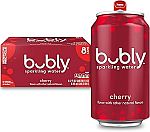 8-Ct 12-Oz bubly Sparkling Water (Cherry) $2.84